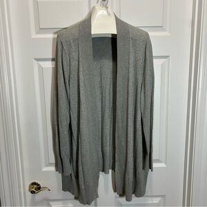 Lane Bryant Heather Gray Thin Cardigan